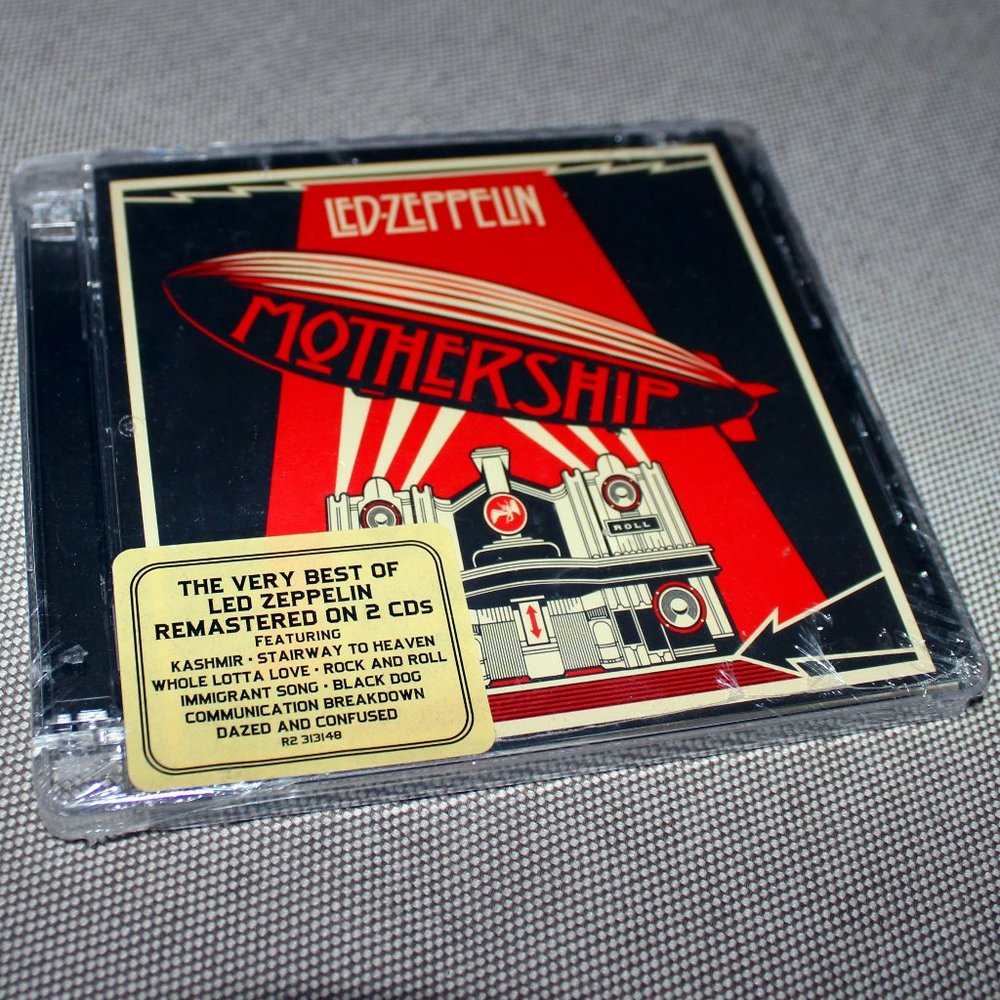 3/$55❤️new sealed Led Zeppelin MOTHERSHIP (2007, 2CD Set, CD) Super Jewel Box